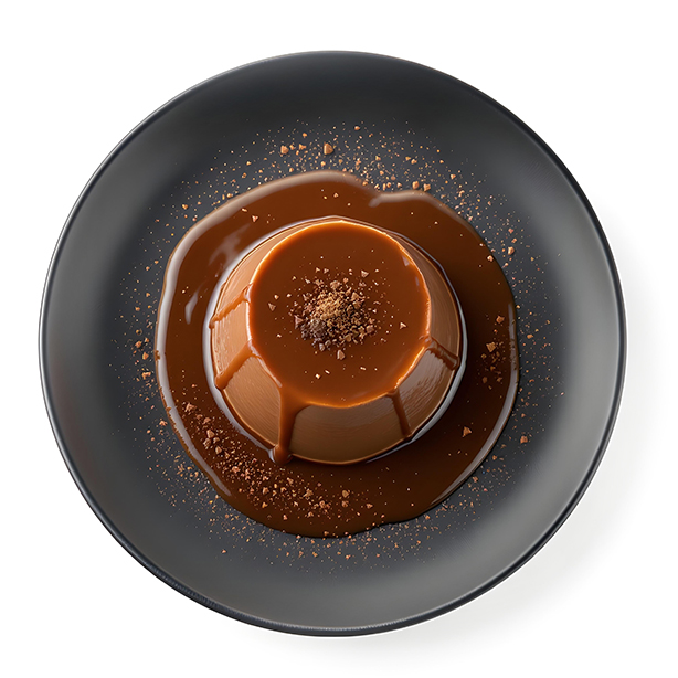 Panna cotta mit schockolade