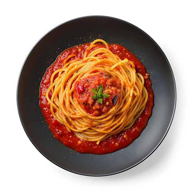 Spaghetti arrabiata